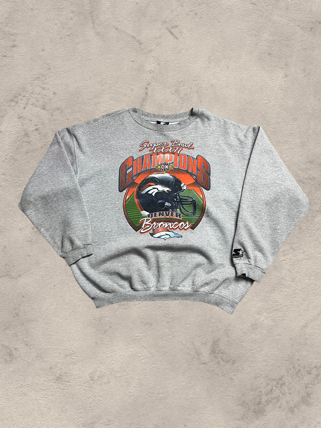 Vintage Denver Broncos Super Bowl Champions Sweatshirt - XL