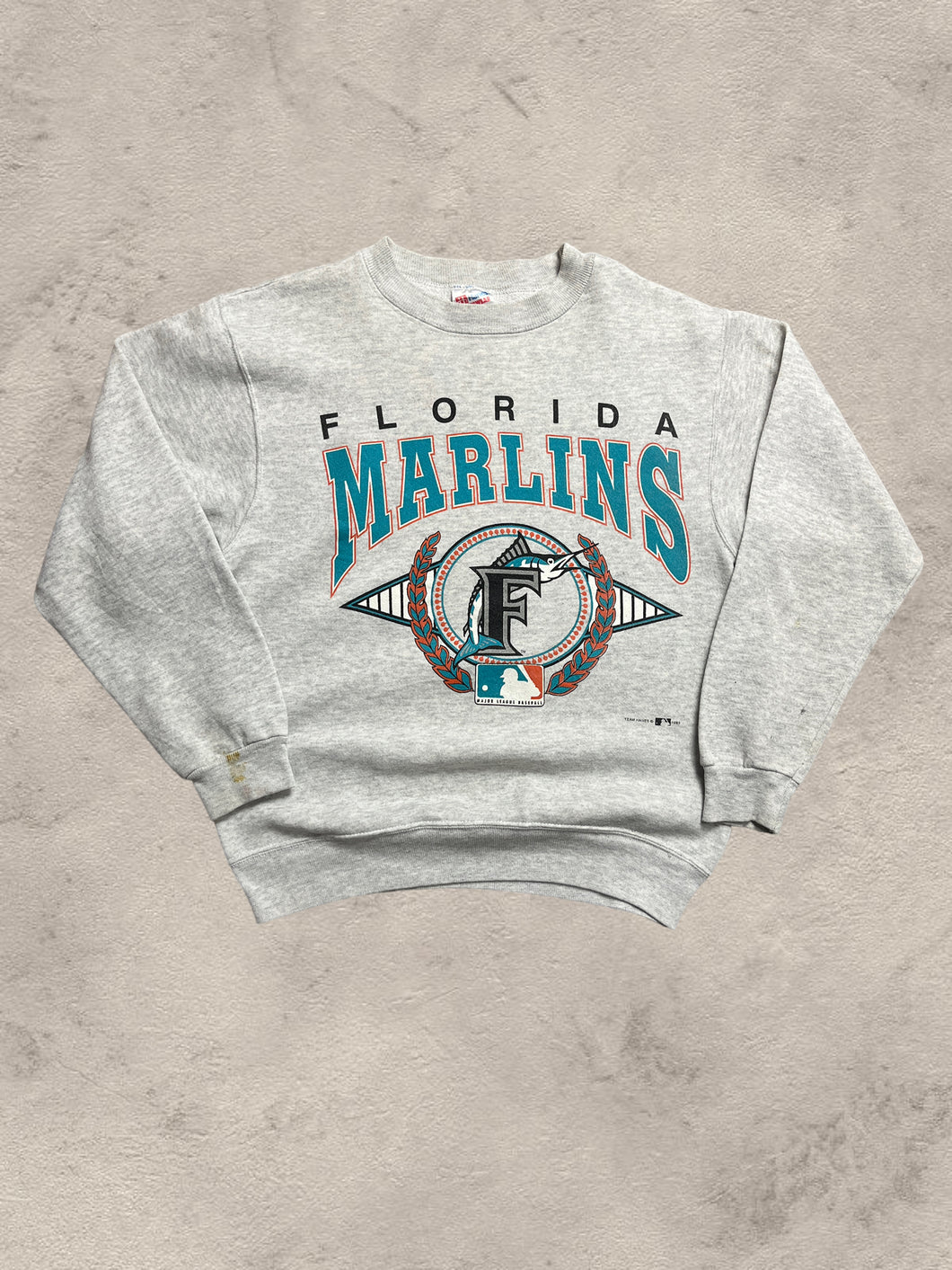 1993 Florida Marlins MLB Sweatshirt - Small
